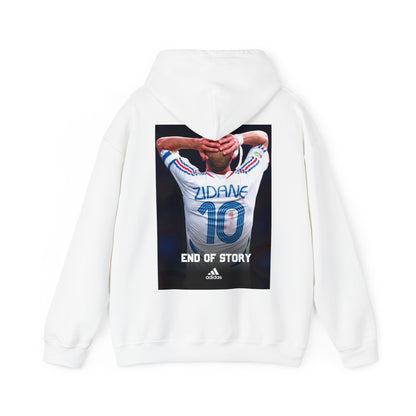 'End of Story' Zinedine Zidane Hooded Sweatshirt