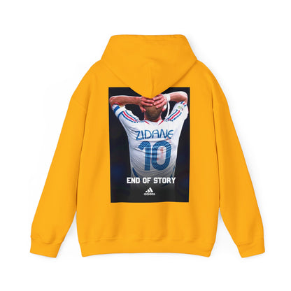 'End of Story' Zinedine Zidane Hooded Sweatshirt