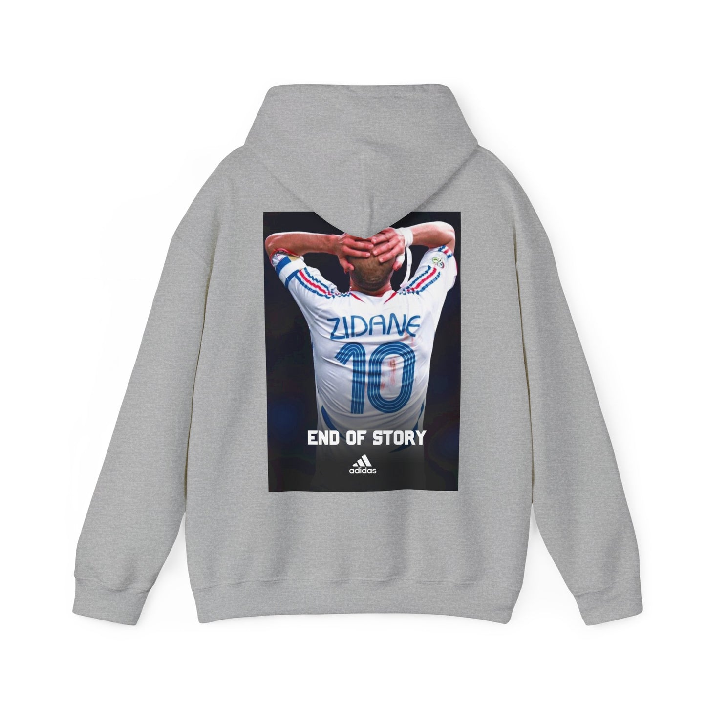 'End of Story' Zinedine Zidane Hooded Sweatshirt