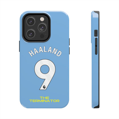 "Erling Haaland Manchester City" Phone Case