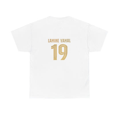 Unisex Heavy Cotton Tee 'Lamine Yamal 19'